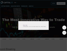 Tablet Screenshot of capital88.com